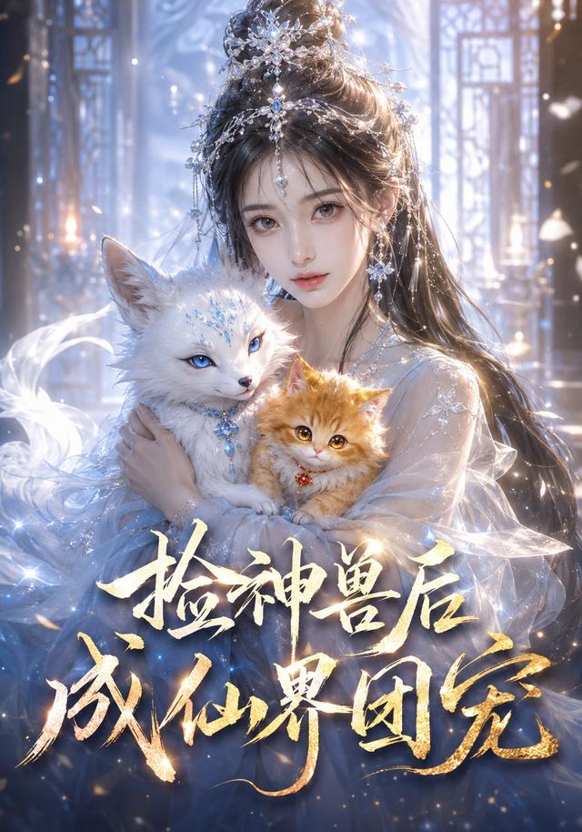 撿神獸後成仙界團寵 短劇封面