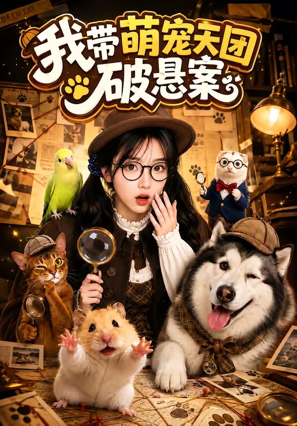 我帶萌寵天團破懸案 短劇封面
