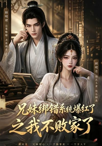 兄妹綁錯系統爆紅了之我不敗家了 短劇封面