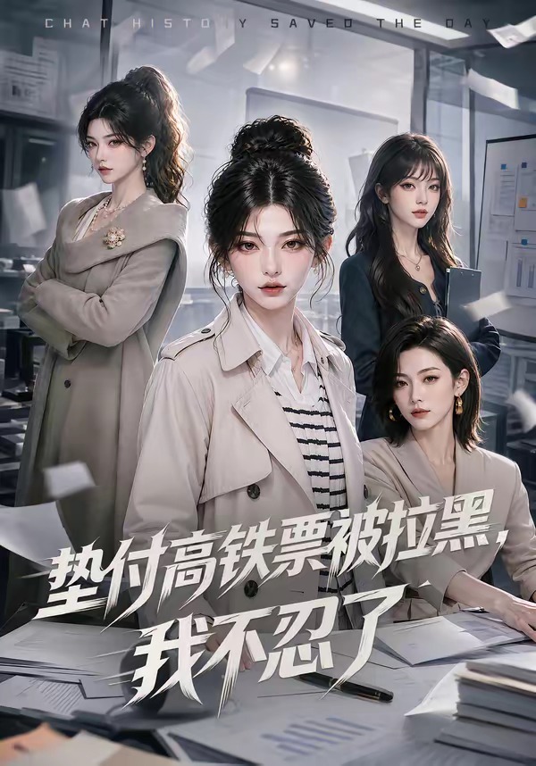 墊付高鐵票被拉黑，我不忍了 短劇封面