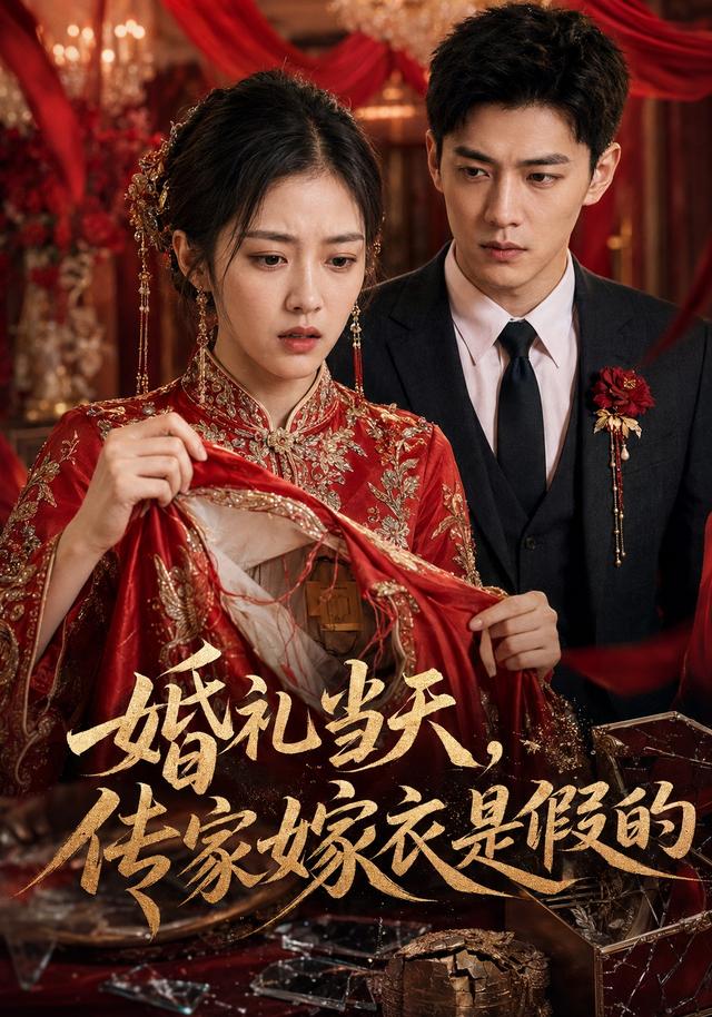 婚禮當天，傳家嫁衣是假的 短劇封面