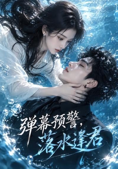 彈幕預警，落水逢君 短劇封面