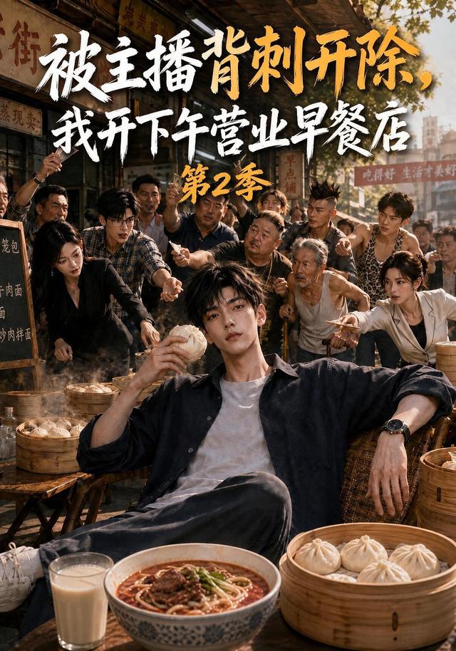 被主播背刺開除，我開下午營業早餐店第2季 短劇封面
