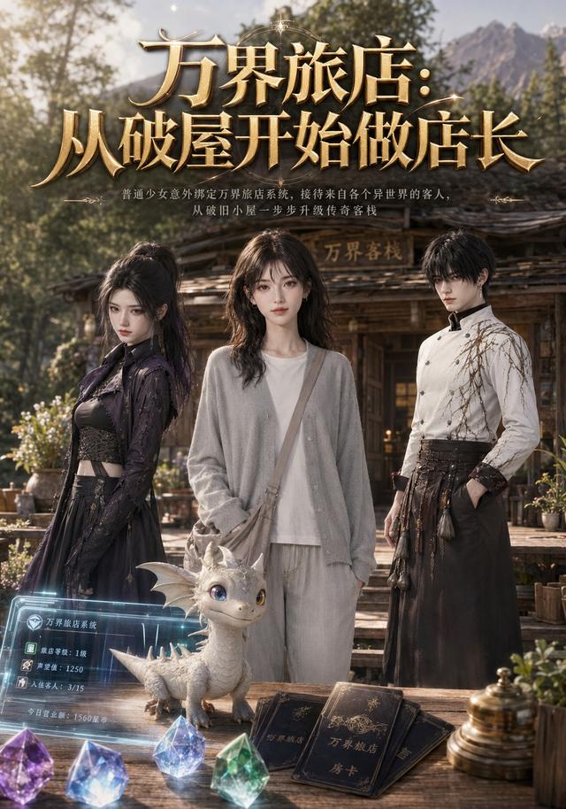 萬界旅店：從破屋開始做店長 短劇封面