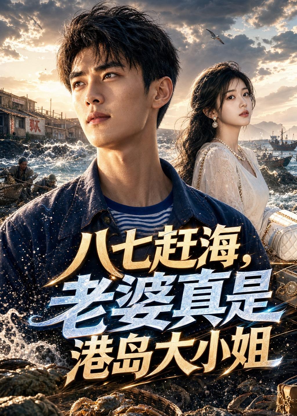 八七趕海，老婆真是港島大小姐 短劇封面