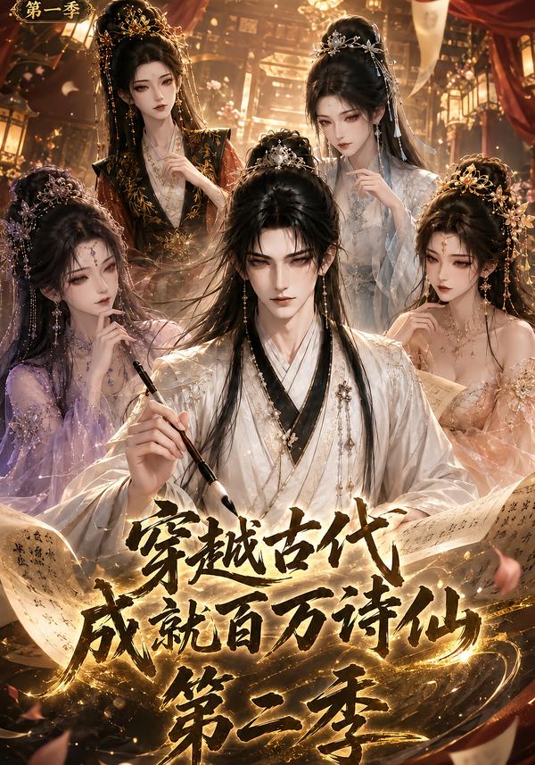 穿越古代成就百萬詩仙第一季第二季 短劇封面