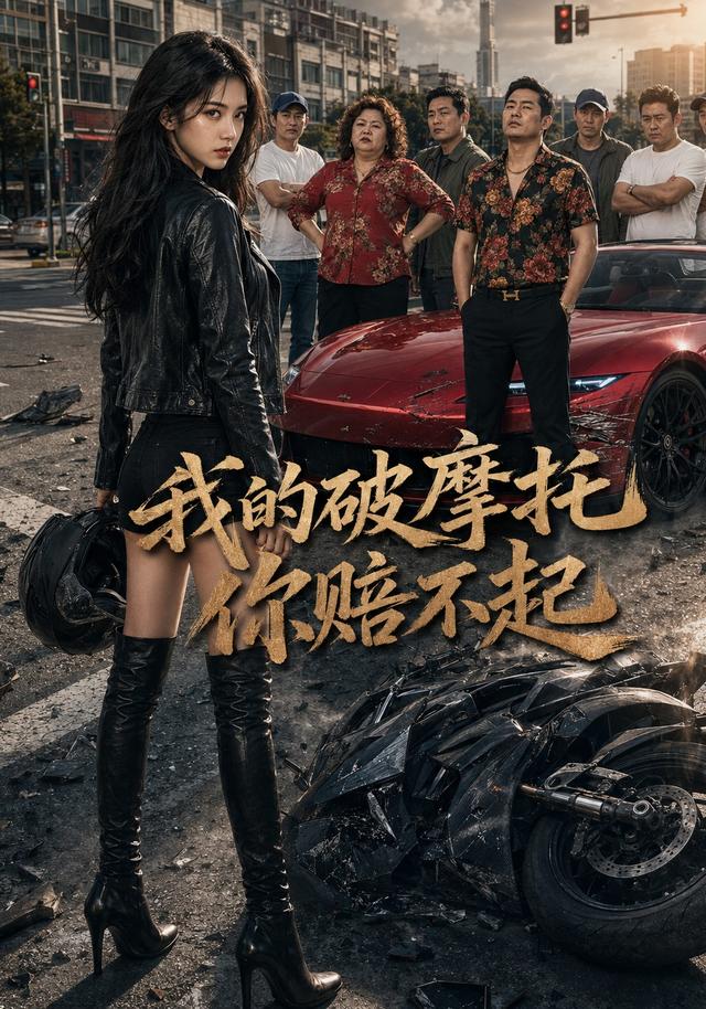 我的破摩托你賠不起 短劇封面