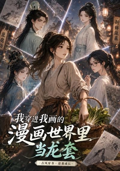 我穿進我畫的漫畫世界裡當龍套 短劇封面