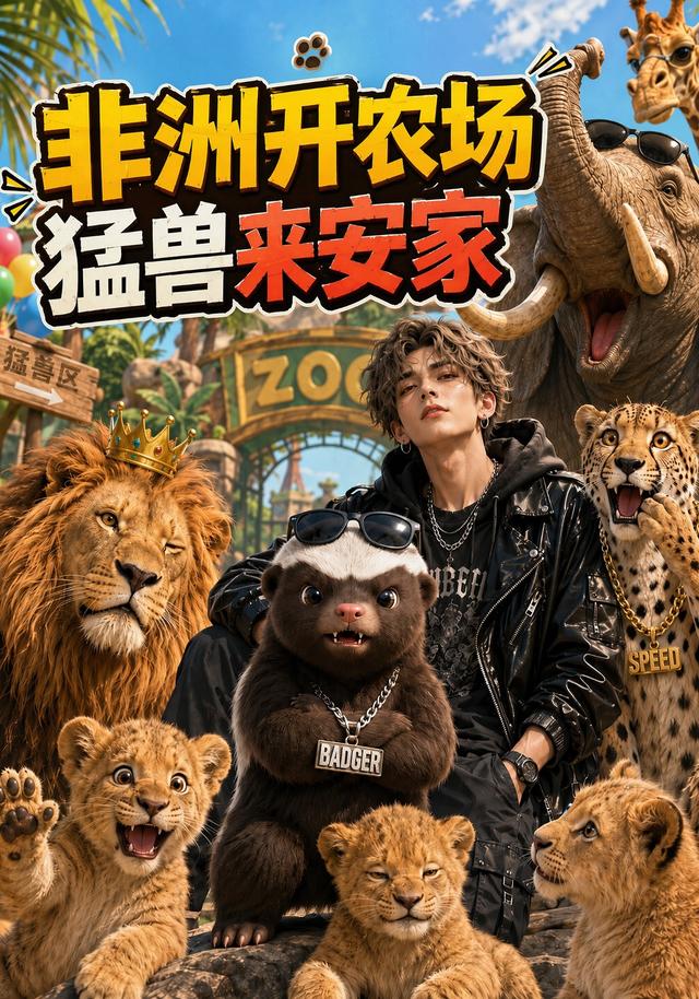 非洲開農場，猛獸來安家 短劇封面