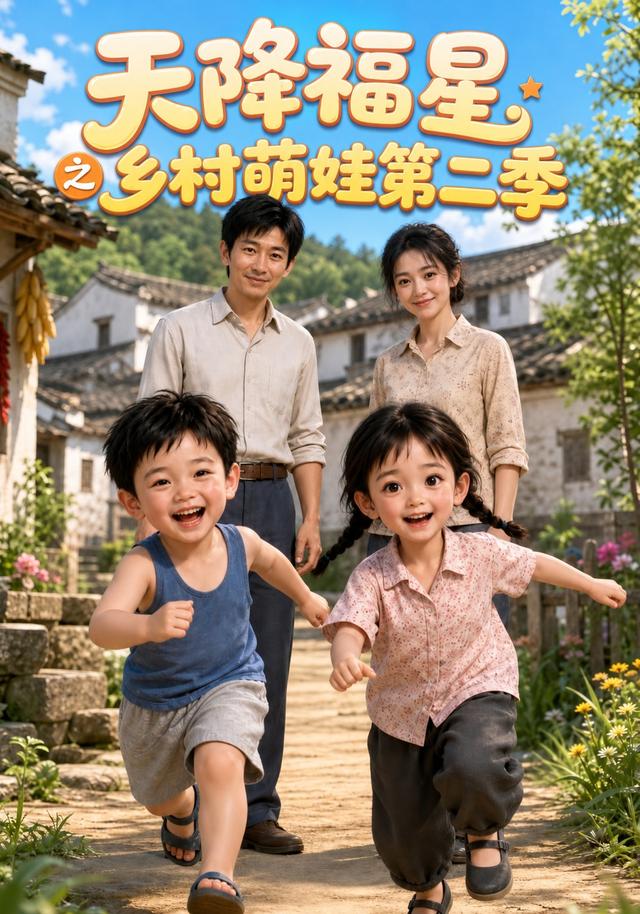 天降福星之鄉村萌娃第二季 短劇封面
