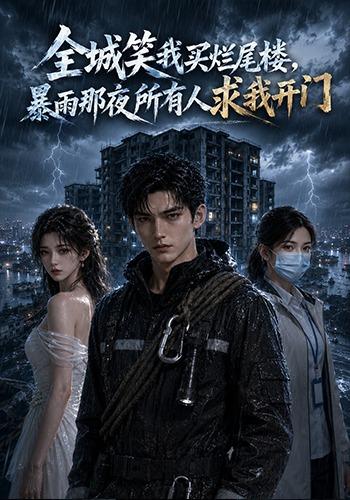 全城笑我買爛尾樓，暴雨那夜所有人求我開門 短劇封面