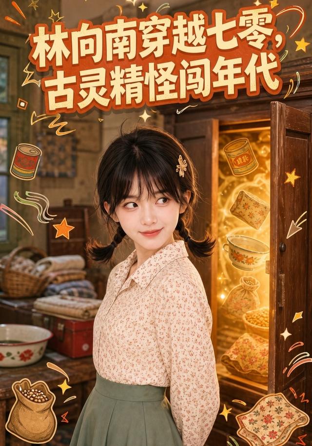 林向南穿越七零，古靈精怪闖年代 短劇封面