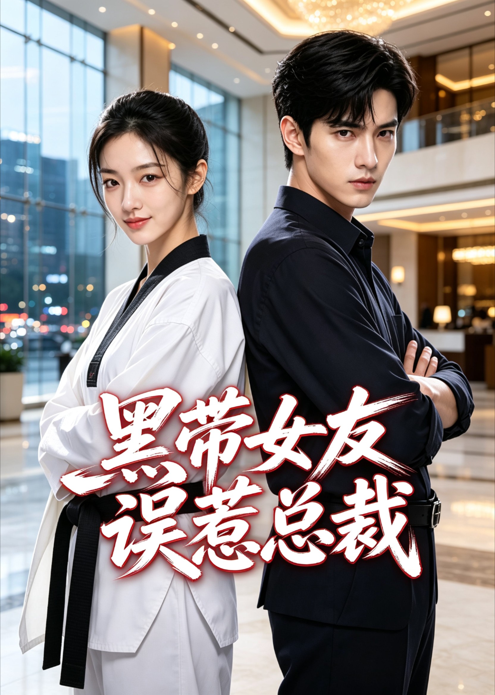 黑帶女友誤惹總裁 短劇封面