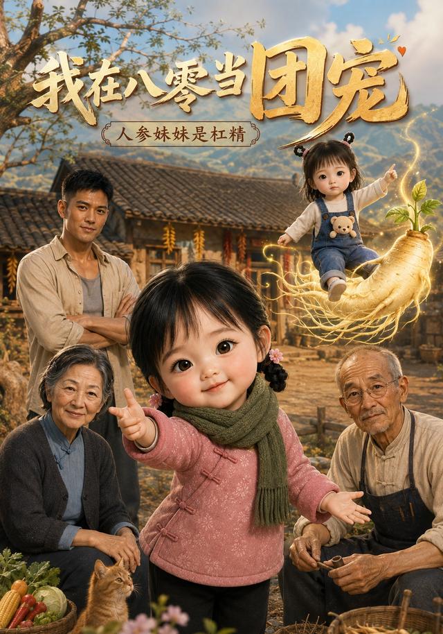 我在八零當團寵，人參妹妹是杠精 短劇封面
