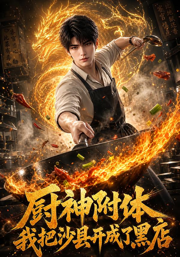 廚神附體我把沙縣開成了黑店 短劇封面