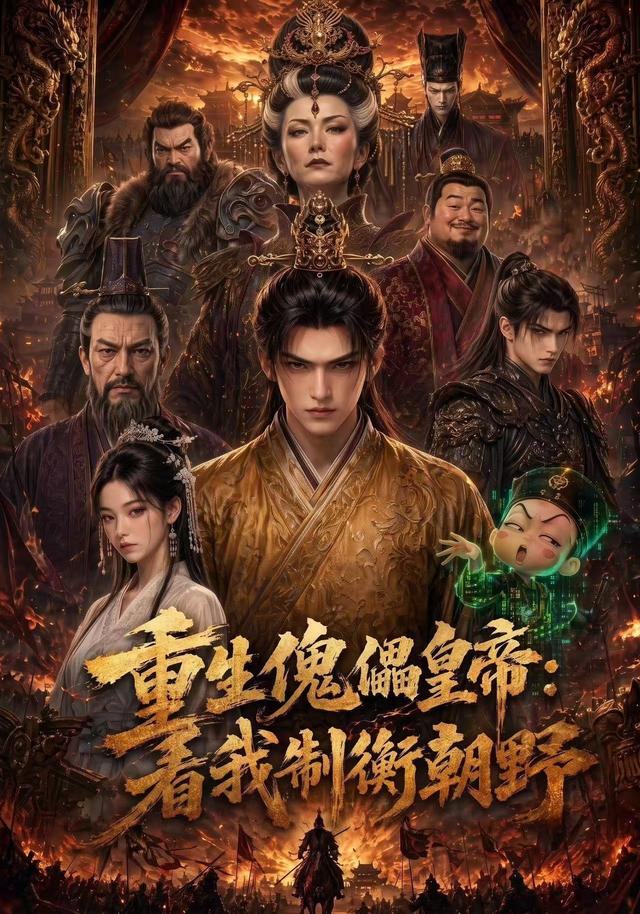 重生傀儡皇帝：看我制衡朝野 短劇封面