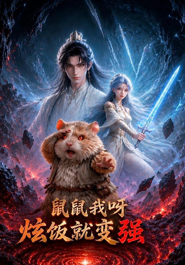 鼠鼠我呀，炫飯就變強 短劇封面
