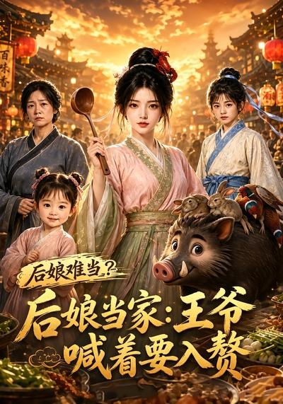 後娘當家：王爺喊著要入贅 短劇封面