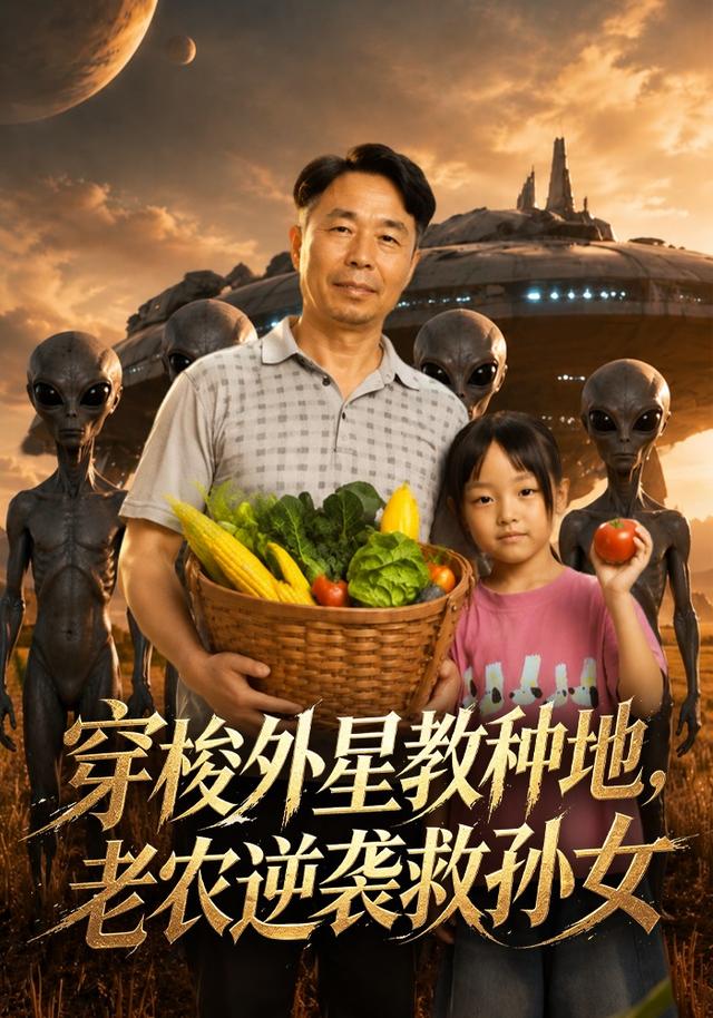 穿梭外星教種地，老農逆襲救孫女 短劇封面