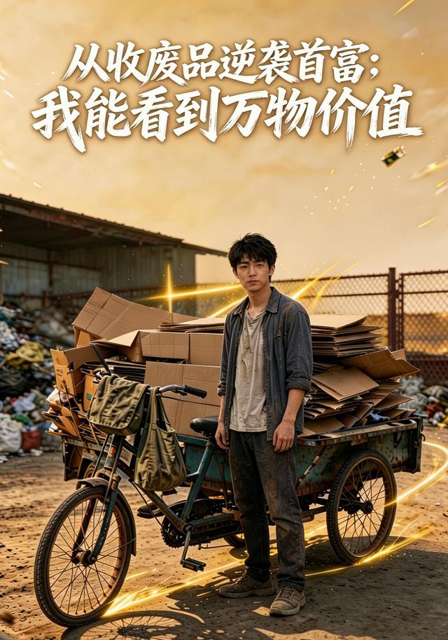 從收廢品逆襲首富：我能看到萬物價值 短劇封面