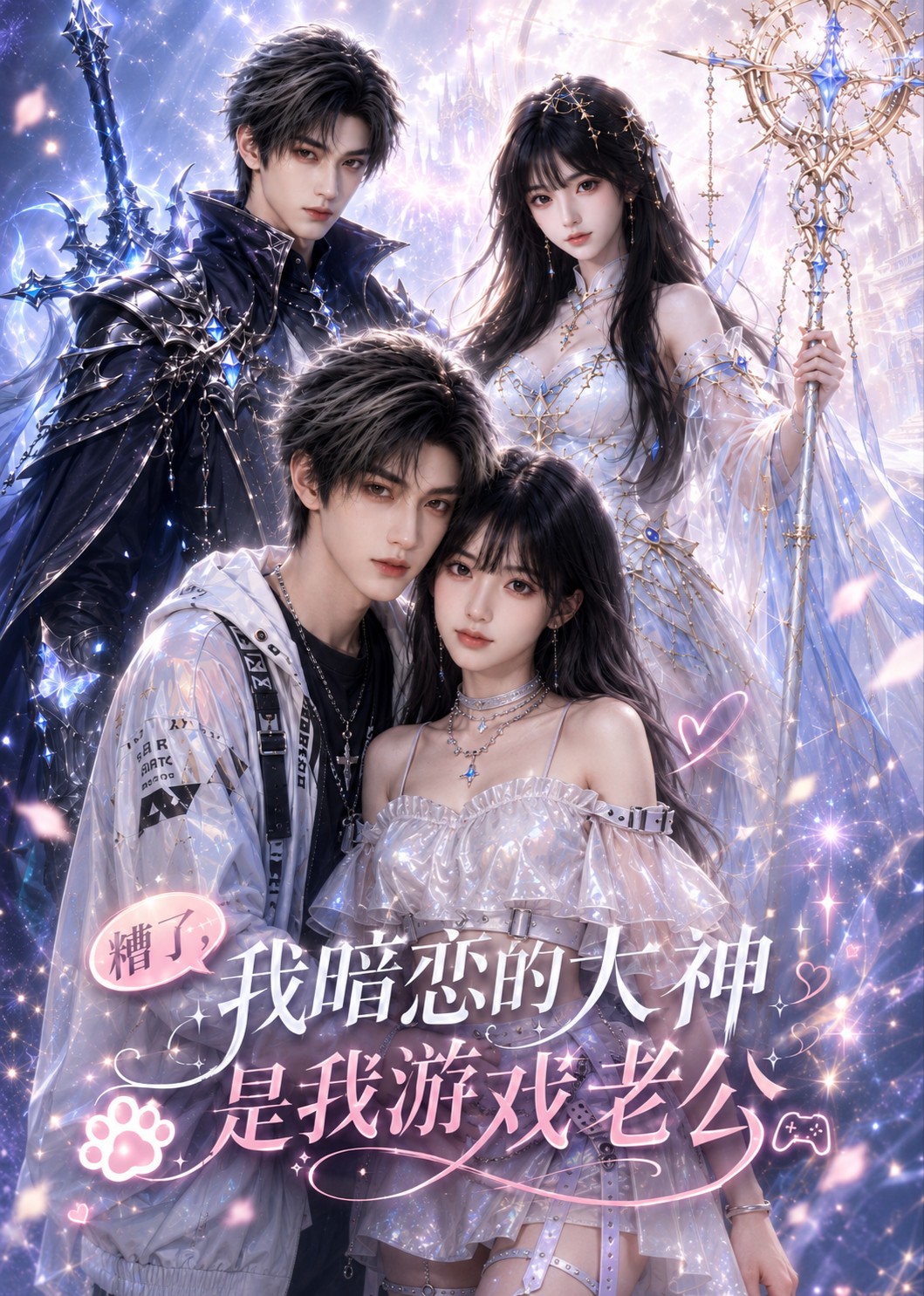 糟了，我暗戀的大神是我游戲老公 短劇封面