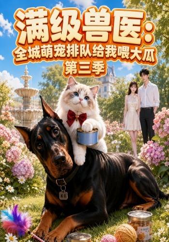 滿級獸醫：全城萌寵排隊給我喂大瓜第三季 短劇封面