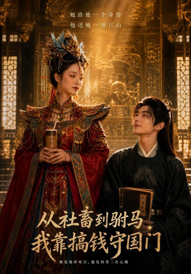 從社畜到駙馬，我靠搞錢守國門 短劇封面
