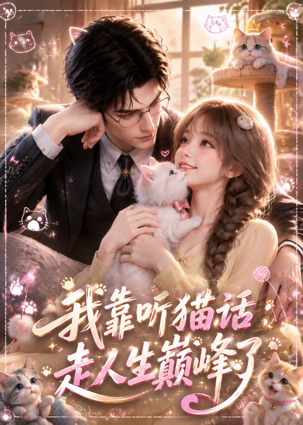 我靠聽貓話走人生巔峰了 短劇封面