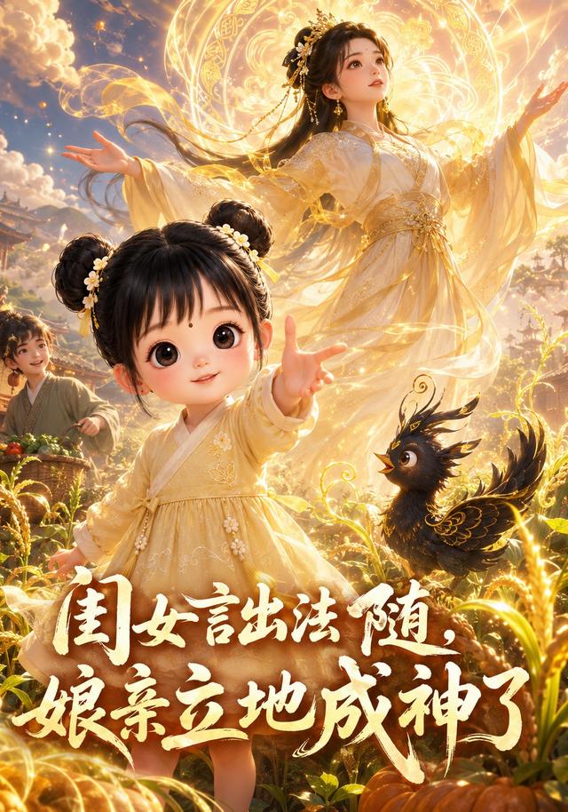 閨女言出法隨，娘親立地成神了 短劇封面