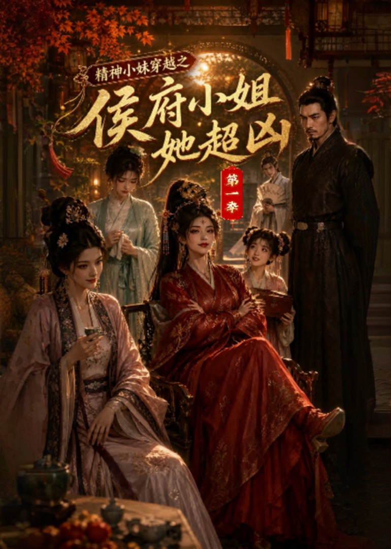 精神小妹穿越之侯府小姐她超凶第一季 短劇封面