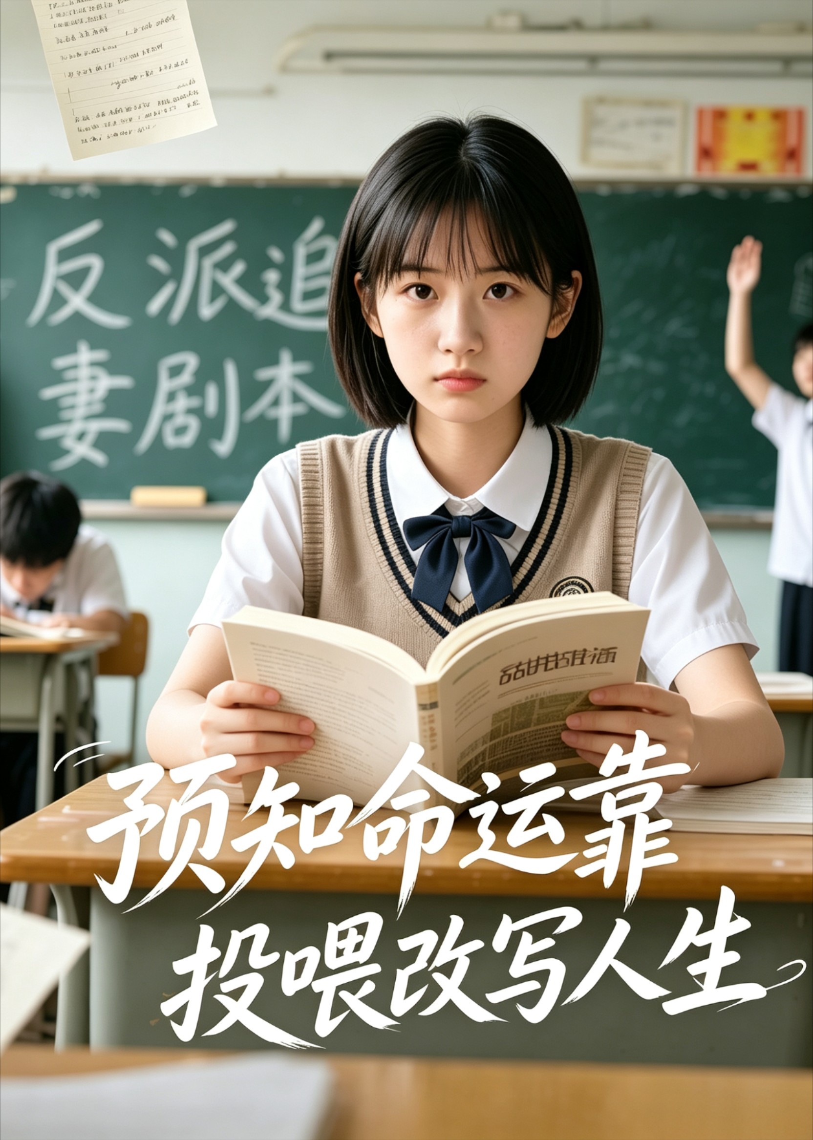預知命運靠投喂改寫人生 短劇封面