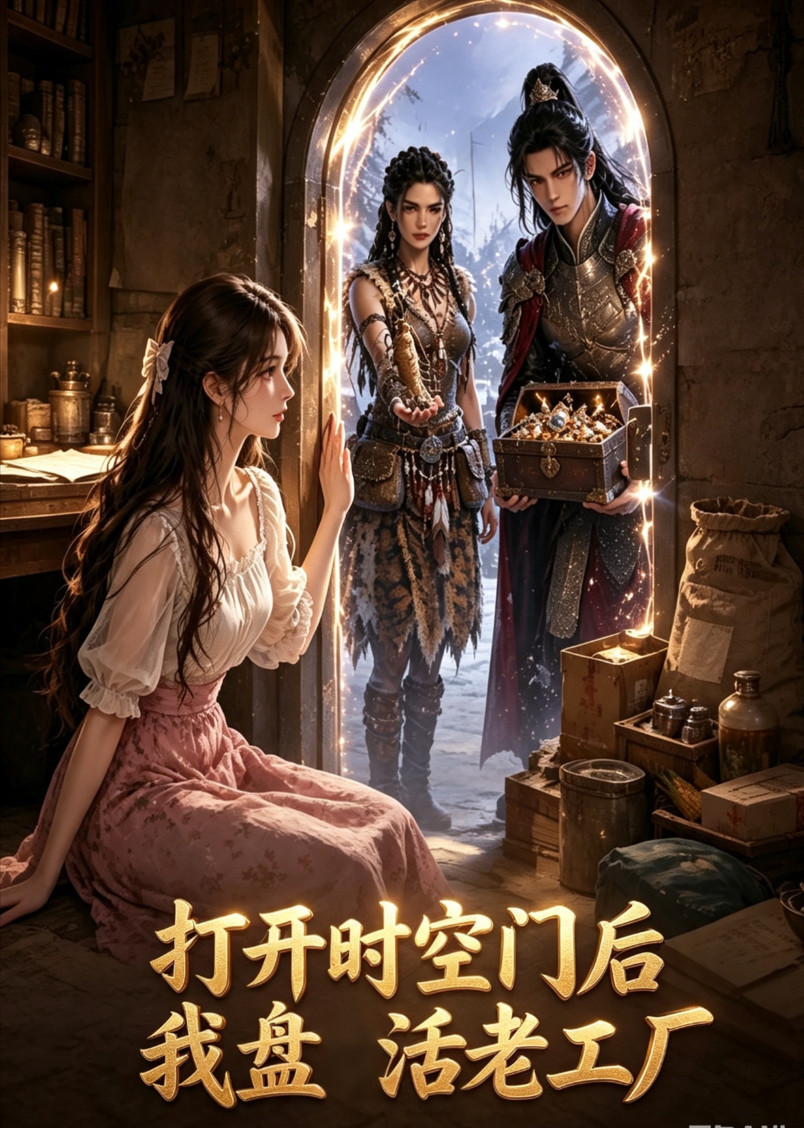 打開時空門後我盤活老工廠 短劇封面