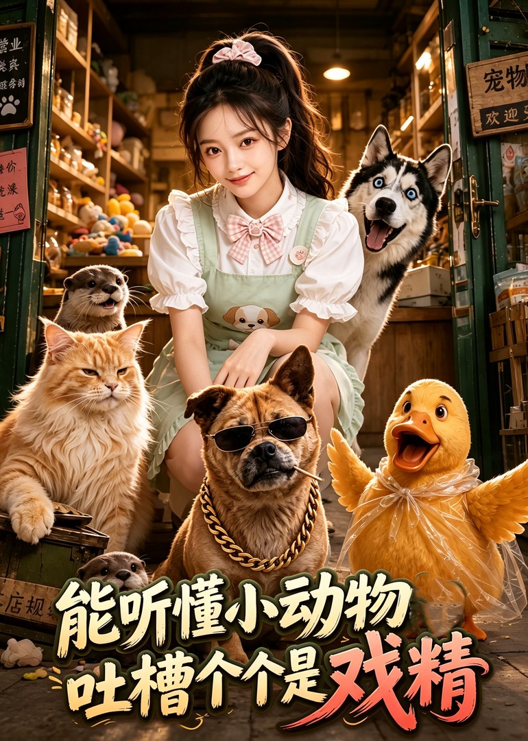 能聽懂小動物吐槽個個是戲精 短劇封面