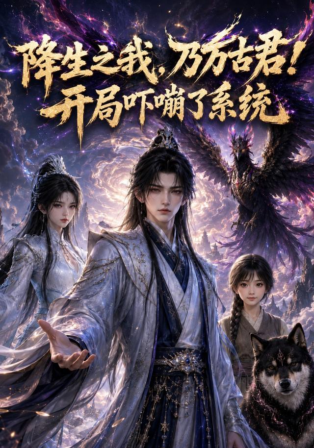 降生之我，乃萬古君！開局嚇嘣了系統 短劇封面