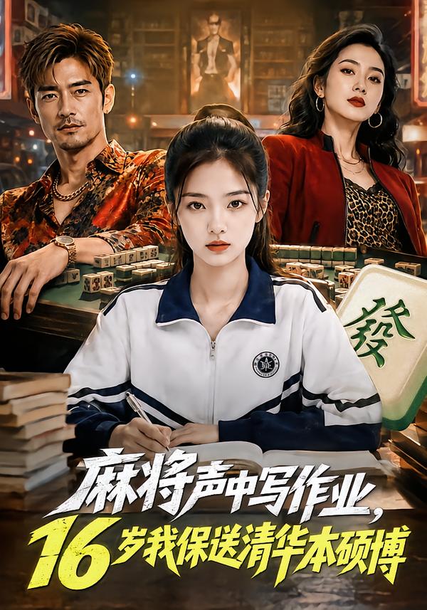 麻將聲中寫作業，16歲我保送清華本碩博 短劇封面