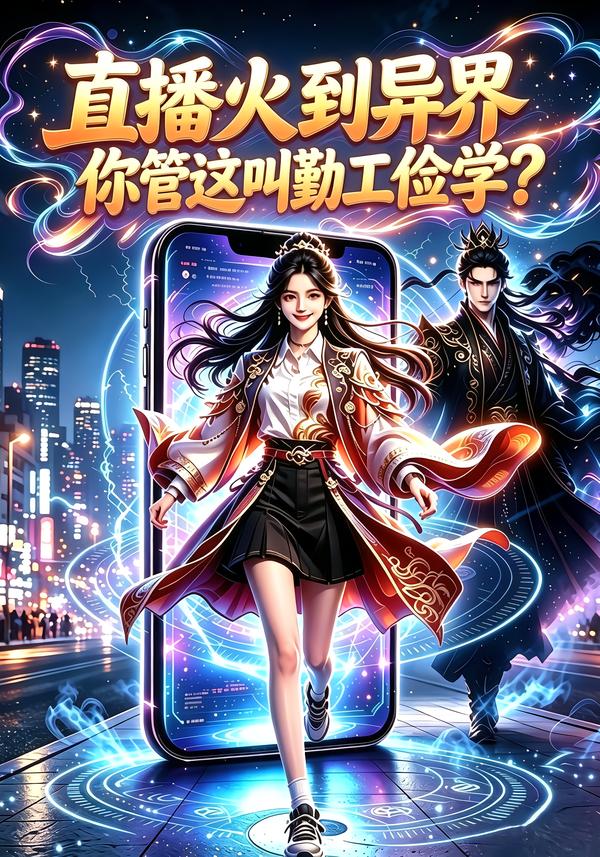 直播火到異界你管這叫勤工儉學？ 短劇封面