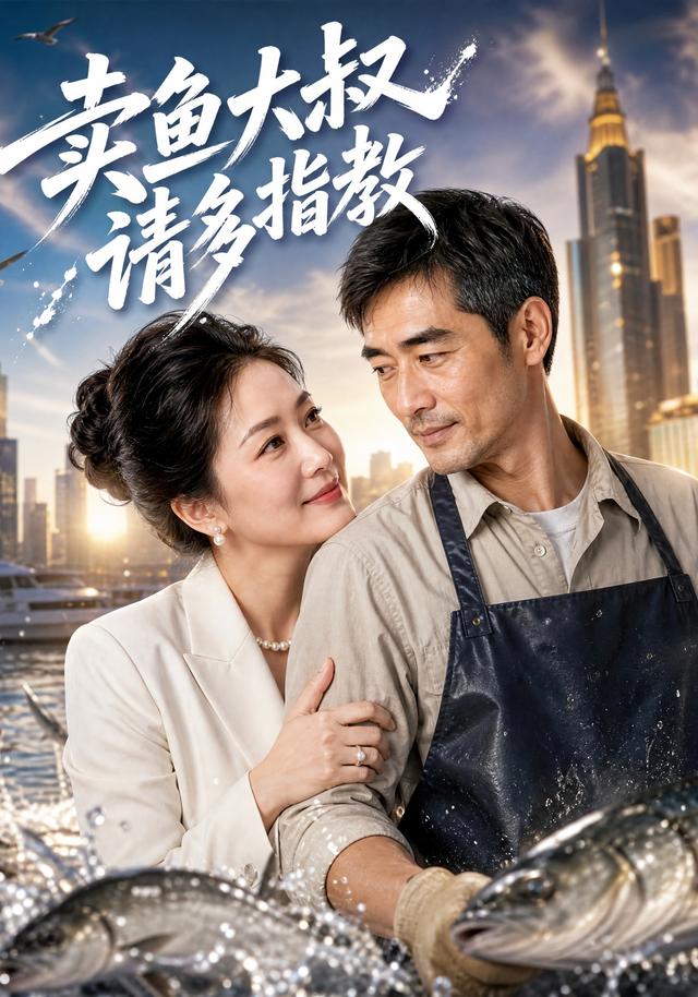 賣魚大叔，請多指教 短劇封面