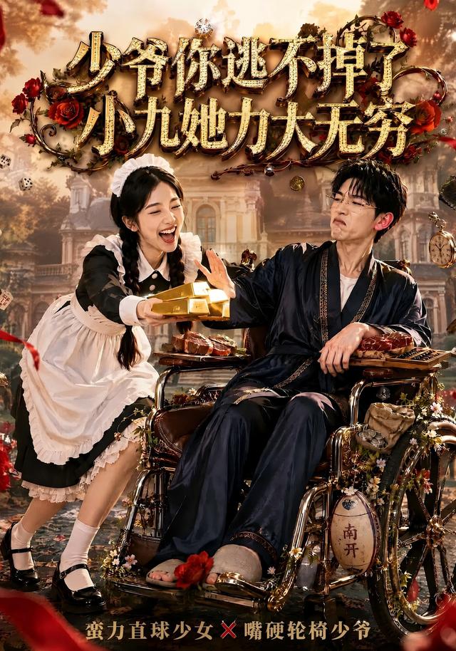 少爺你逃不掉了小九她力大無窮 短劇封面
