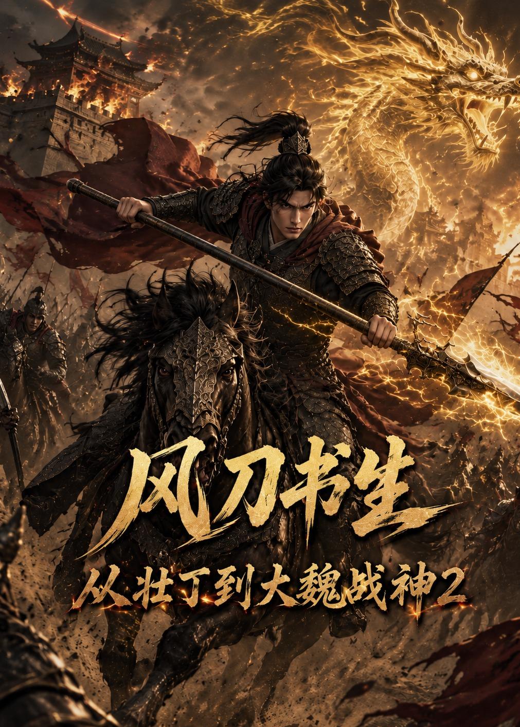 風刀書生從壯丁到大魏戰神2 短劇封面
