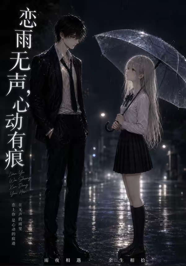戀雨無聲，心動有痕 短劇封面