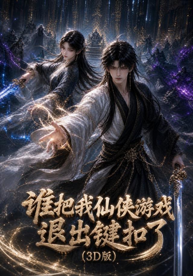 誰把我仙俠游戲退出鍵扣了3D版 短劇封面