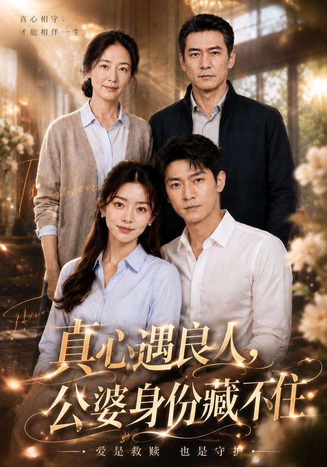 真心遇良人，公婆身份藏不住 短劇封面
