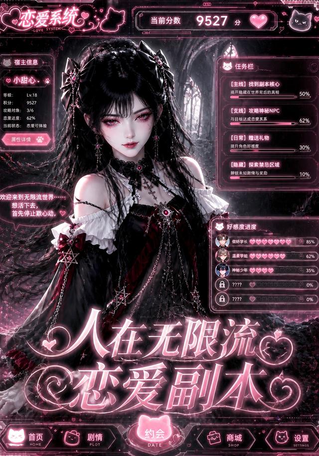 人在無限流戀愛副本 短劇封面