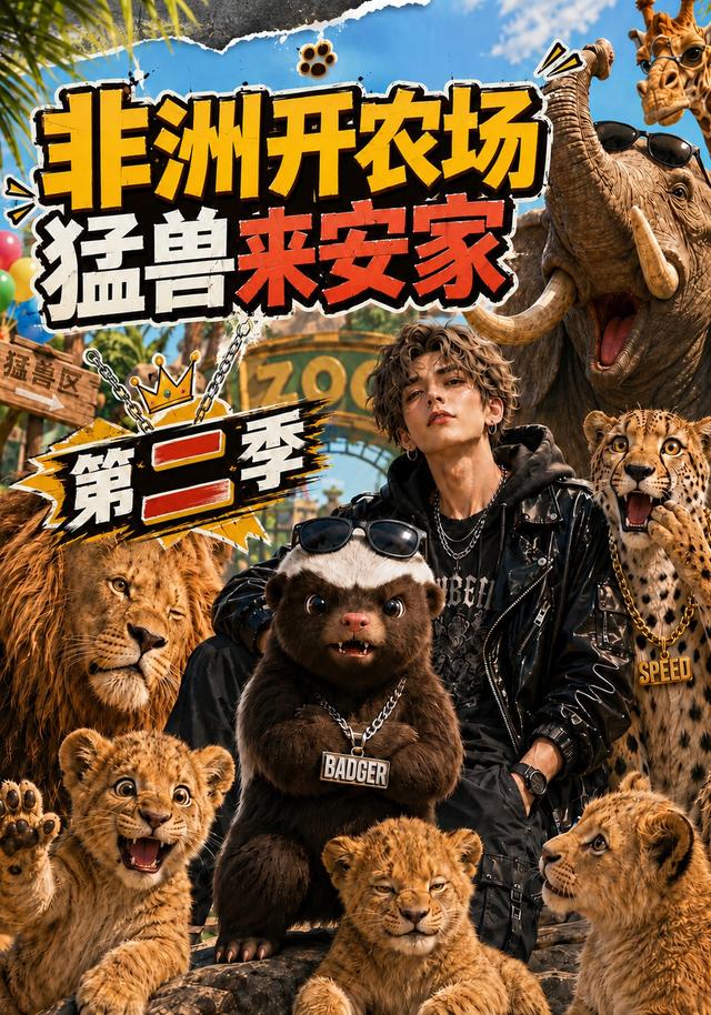 非洲開農場，猛獸來安家第二季 短劇封面