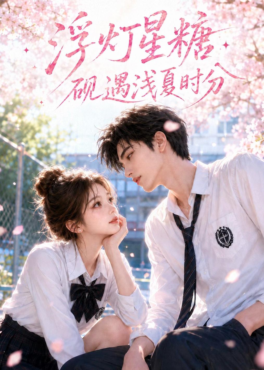 浮燈星糖硯遇淺夏時分 短劇封面
