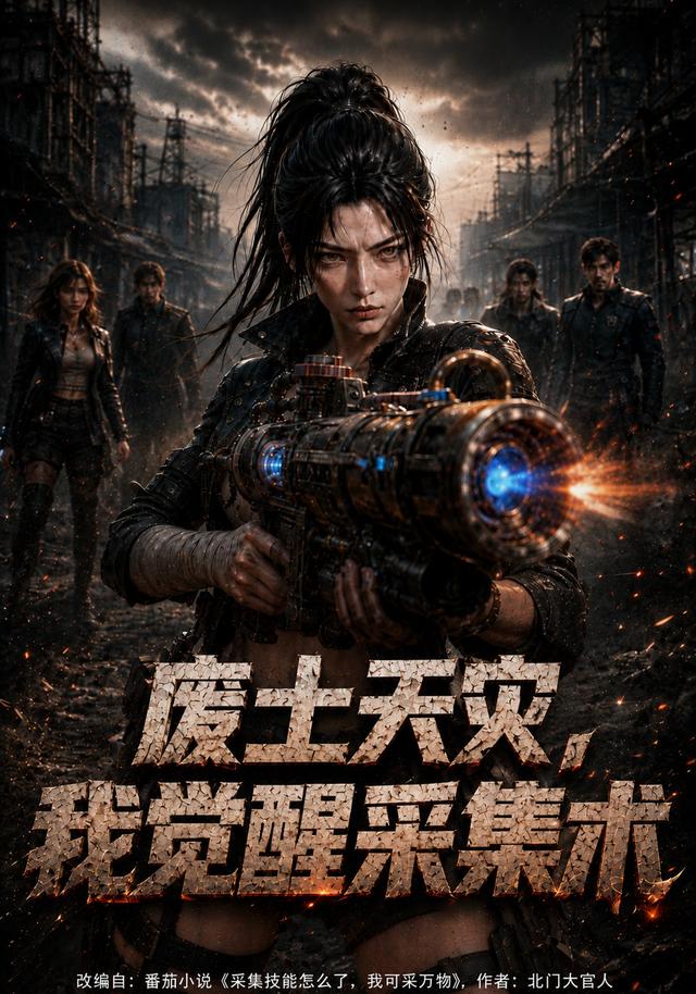 廢土天災，我覺醒采集術 短劇封面