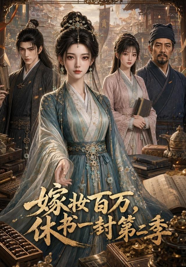 嫁妝百萬，休書一封第二季 短劇封面