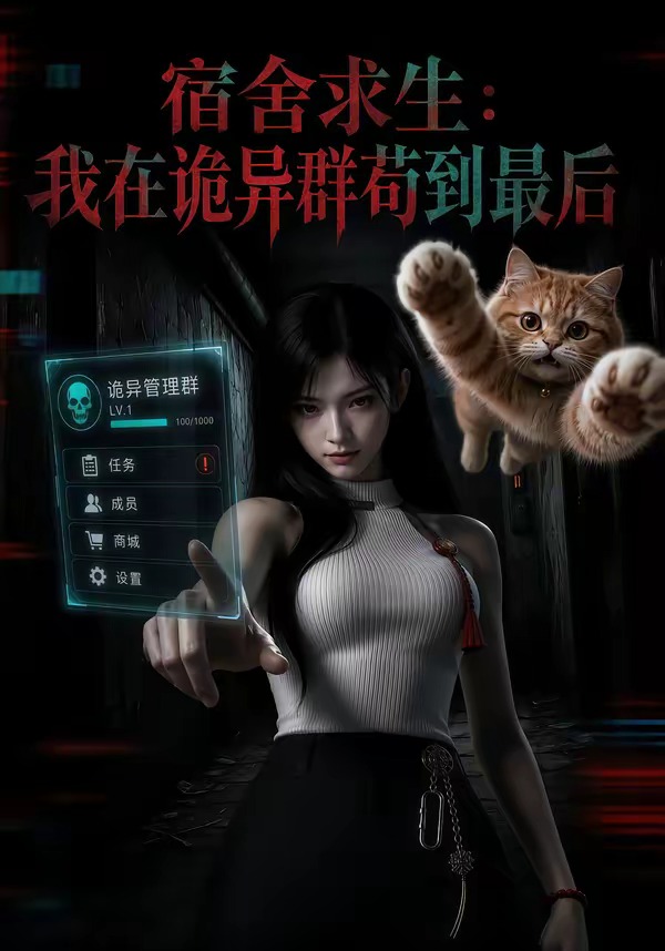 宿舍求生：我在詭異群苟到最後 短劇封面