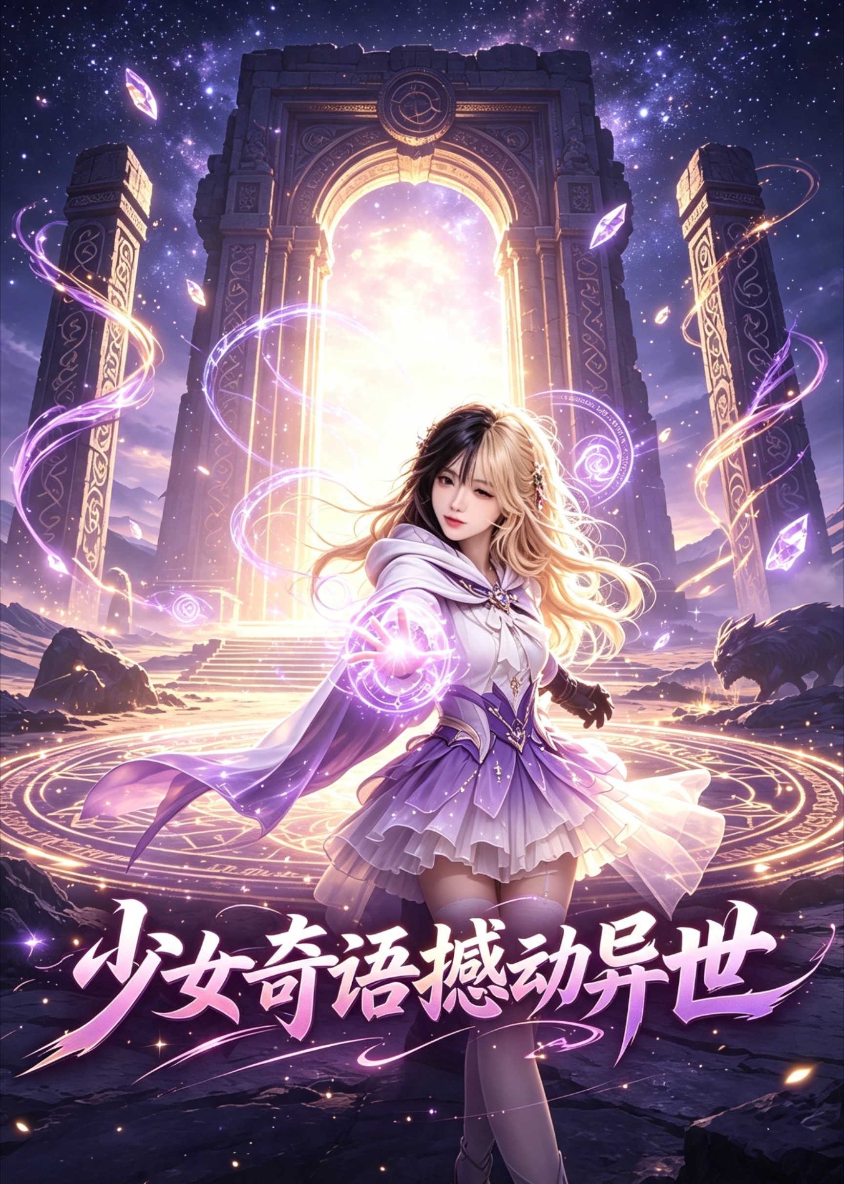少女奇語撼動異世 短劇封面