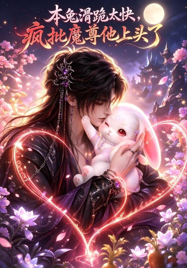 本兔滑跪太快，瘋批魔尊他上頭了 短劇封面